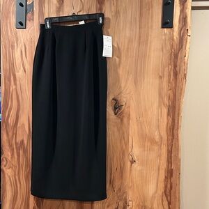 Paniz Classic Black Pencil Skirt Vintage